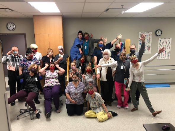 This is a picture of some of the HCH staff