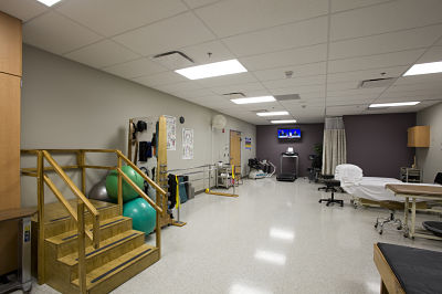 This is a picture of a physical therapy room.